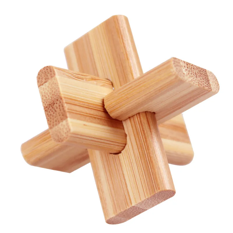 Puzzle en bois croisé