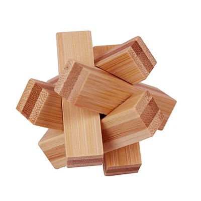 Puzzle en bois géométrique