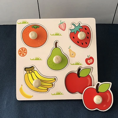 Puzzle éducatif fruits légumes enfants