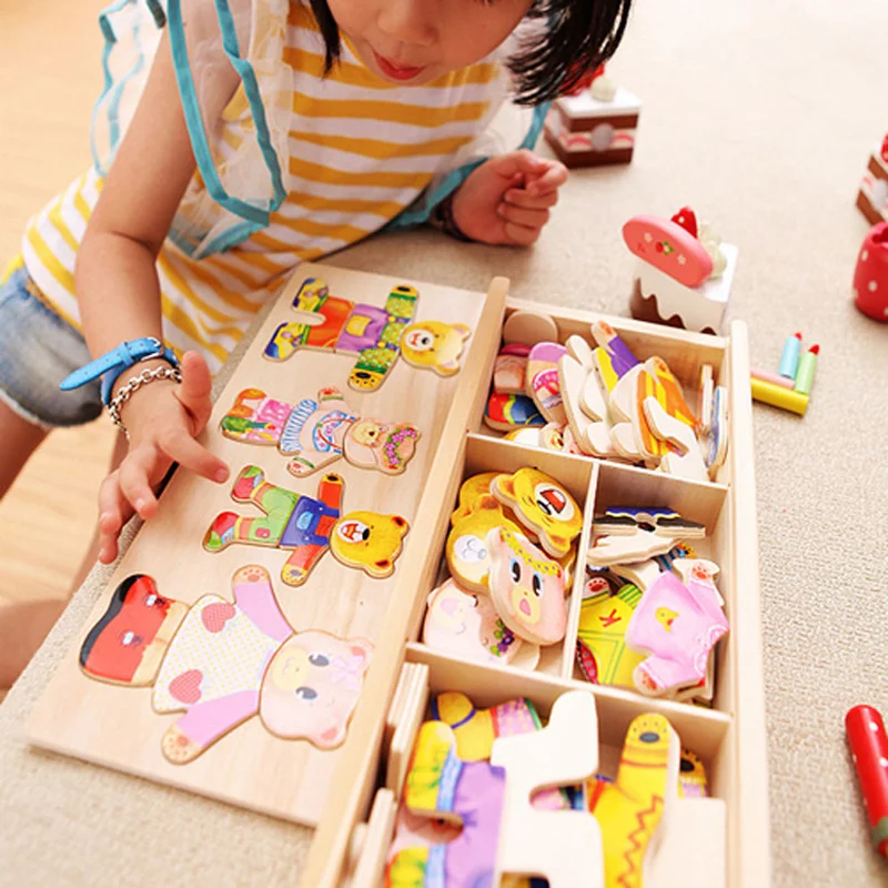 Puzzle en bois pour enfants